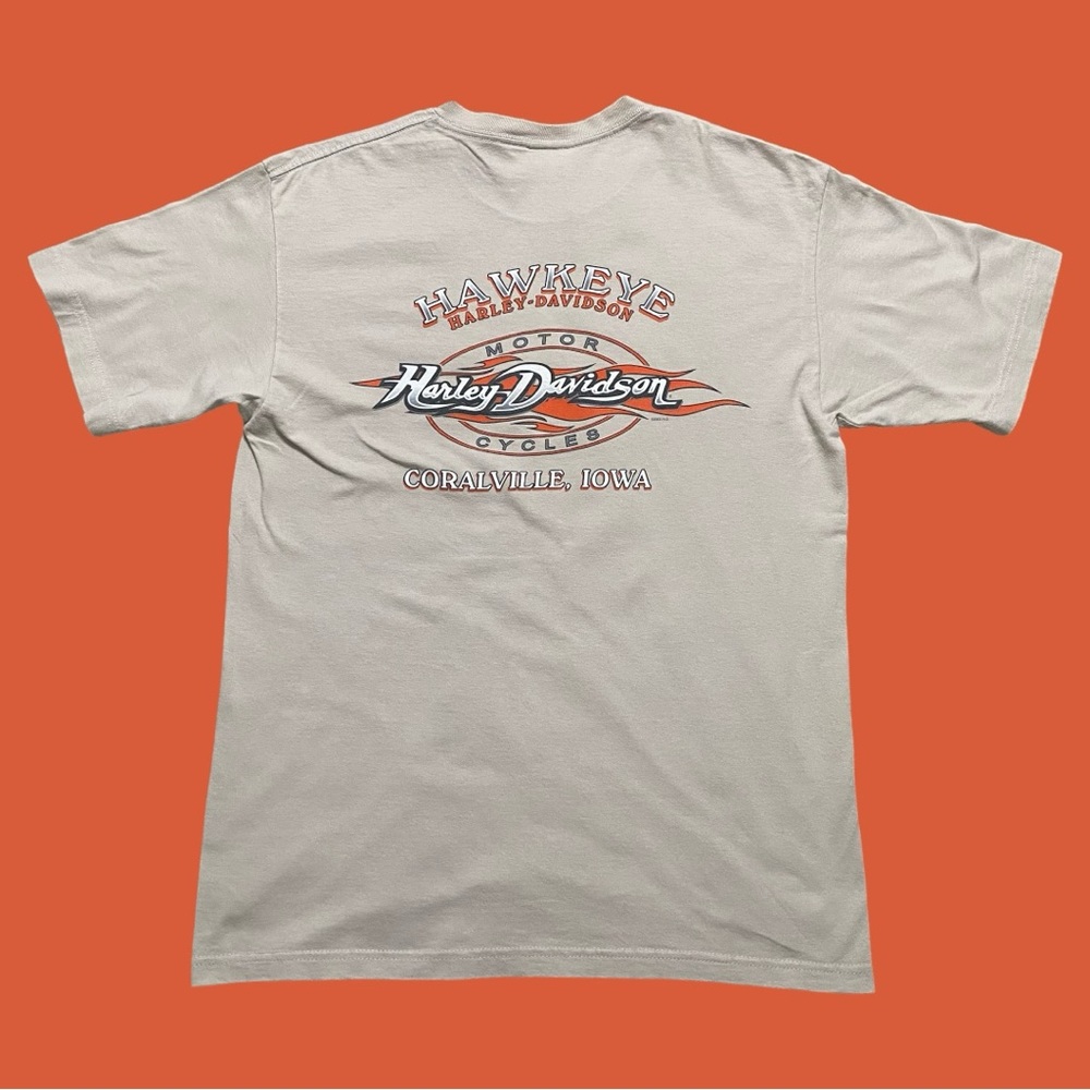 2003-04 Hawkeye Harley-Davidson Coralville, IA Tee